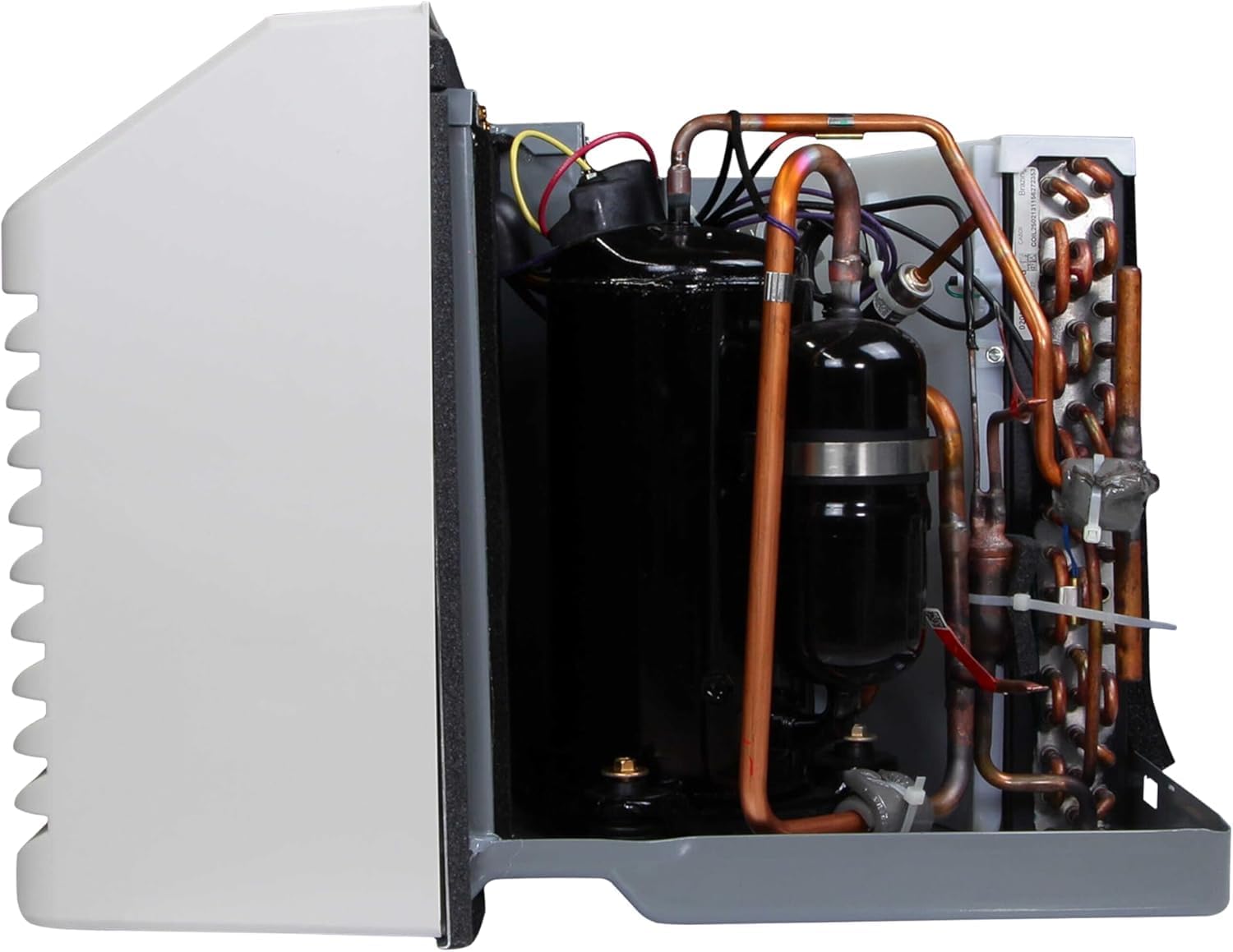 AMANA K-Series PTAC 12,000 BTU Air Conditioner Heat Pump with 3.5 kW Heater, 20 Amp plug, White - PTH123K35AXXX - A/C Unit Only