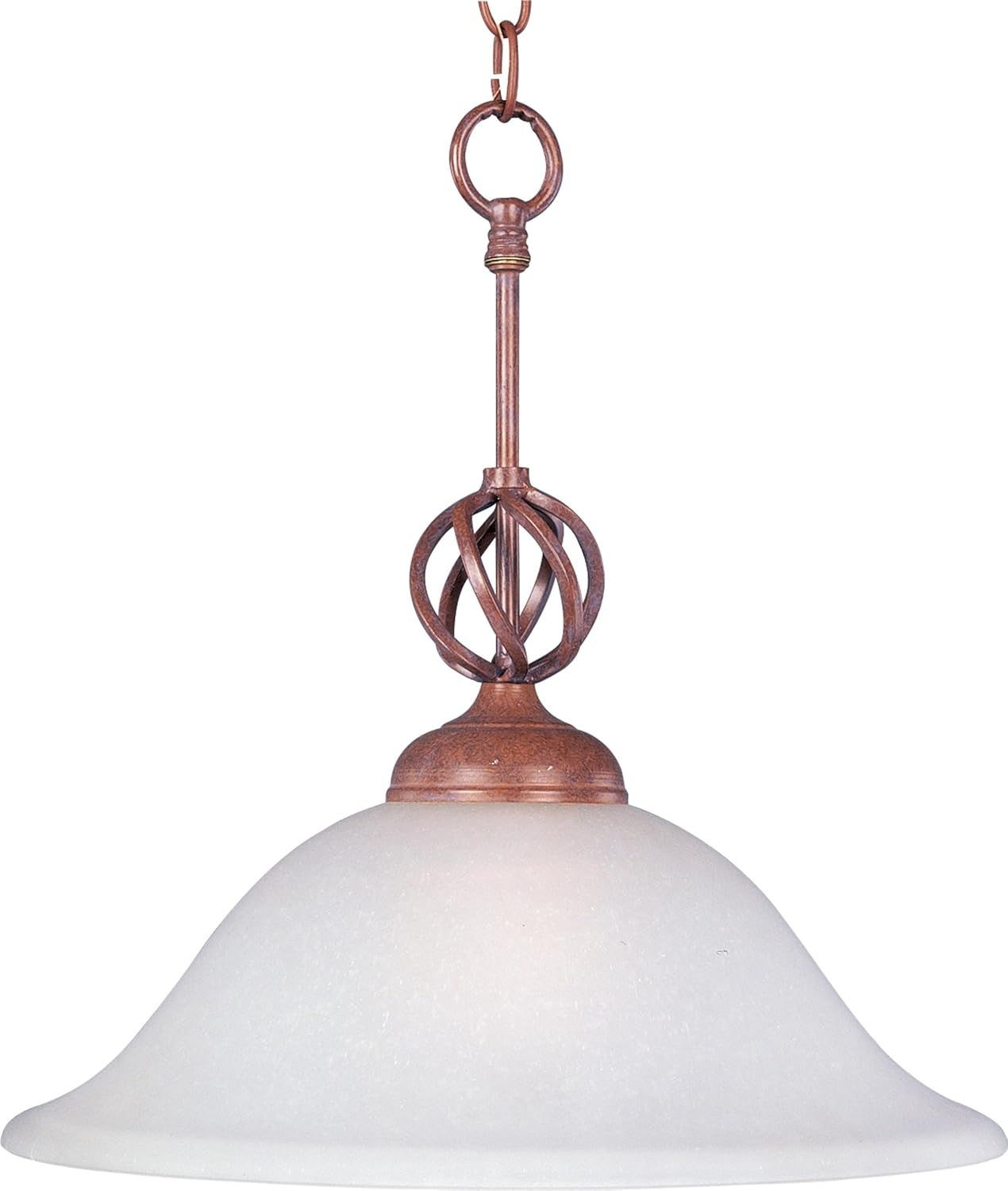 Maxim Lighting 8891CS Foothills Forge - One Light Pendant, Country Stone Finish