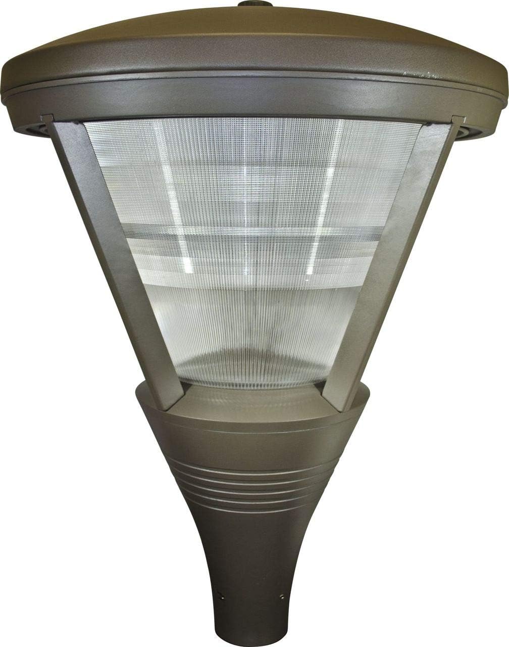GM580-BZ-MT Large Post Top Cone Shape Fixture, 70W Hps, Verde Green Finish
