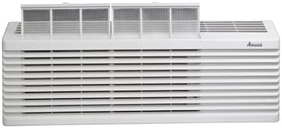 AMANA J-Series PTAC 12,000 BTU Air Conditioner with 3.5 kW Heater, 20 Amp Plug - R32 - PTC123J35AXXX - A/C Unit Only