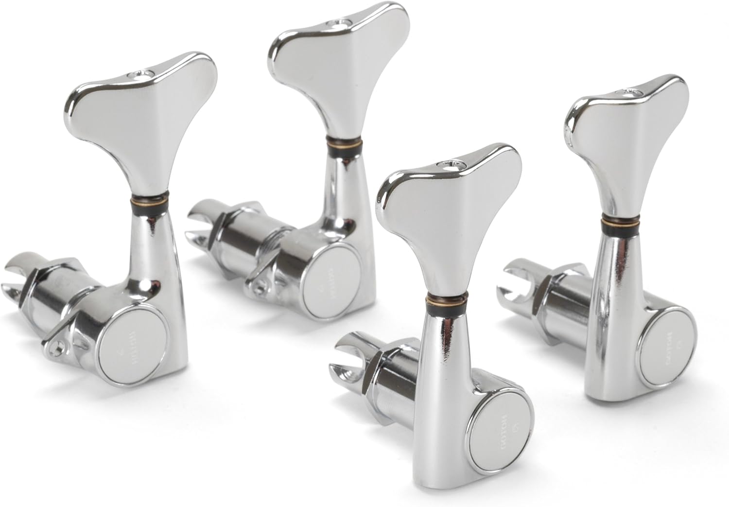 Gotoh Compact Bass Guitar Tuner, 2L+2R Set, Chrome