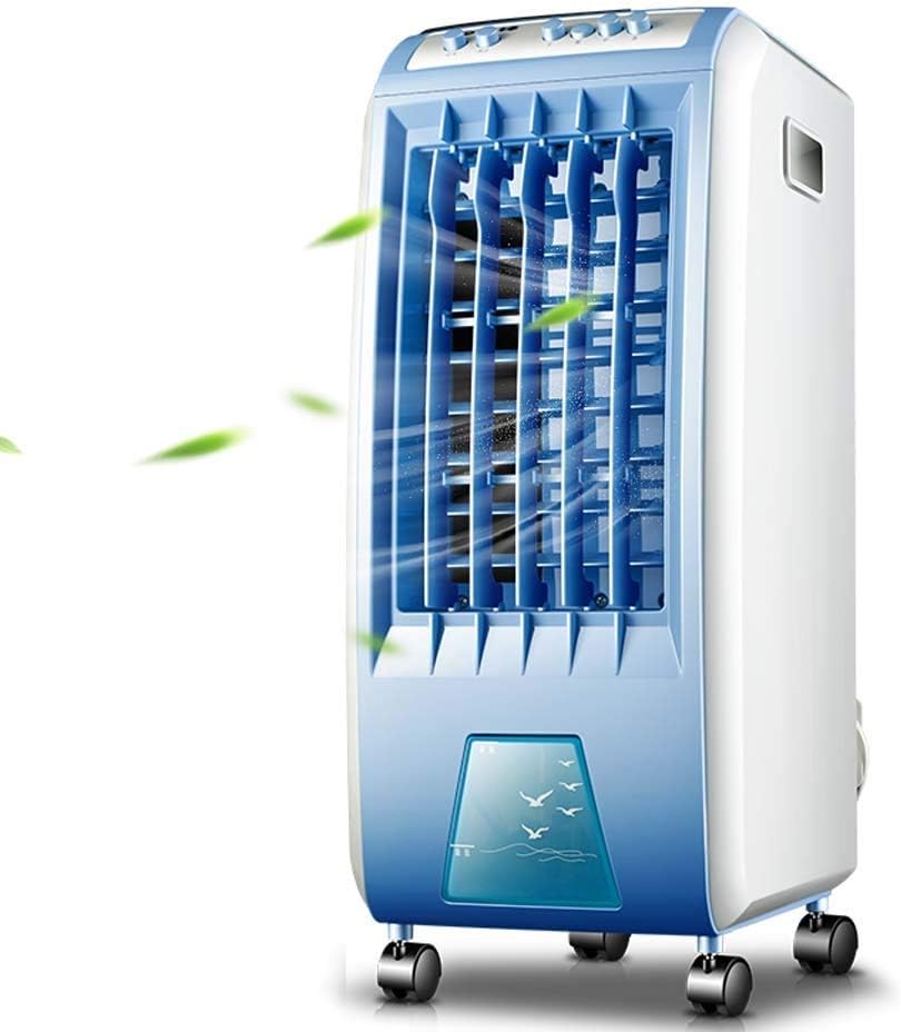 Air Cooler for Home Office Evaporative Coolers Portable Air Conditioner Fan, Silent Electric Fan Air-cooled Mobile Water-cooled Humidifier Small Air Conditioner For Home Or Office