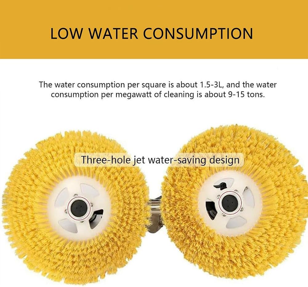 Solar Panel Cleaning Equipment,Telescopic Rod PV Panel Wash Cleaning Machine,Solar Cleaner Robot,Solar Panel Cleaner,Electric Water Fed Pole Kit,Gpaa5.5M