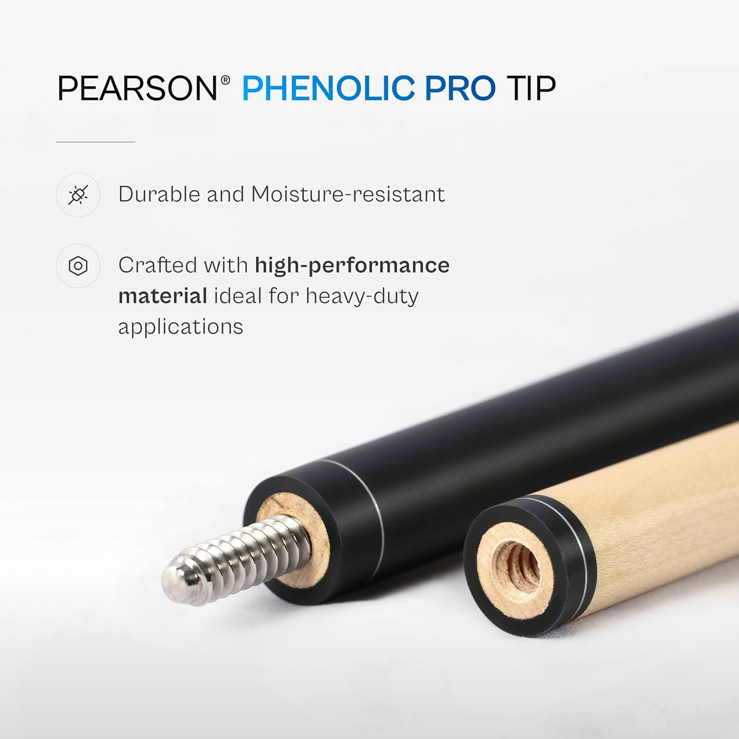 PEARSON Ball Buster 58” Maple Pool Cue Stick – Professional Billiards Cue with Phenolic Tip – Ideal Pool Sticks for Adults & Pool Table Accessories