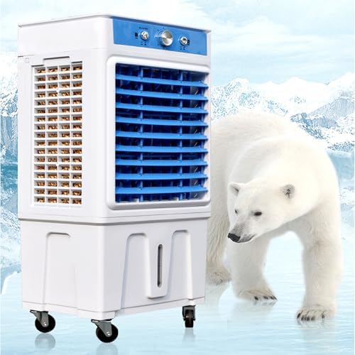 Portable Air Conditioners, Swamp Cooling Fan, 2 Modes, 3 Speeds, Fans That Blow Cold Air for Room, Bedroom, Indoor, Office(Medium)