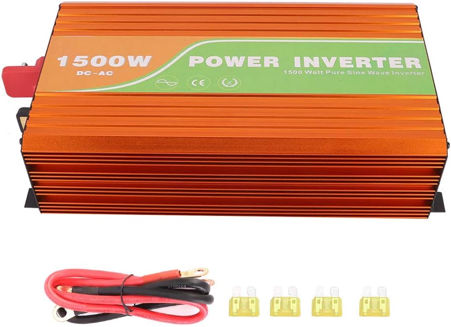 Socobeta 110V DC Inverter 1500W Inverter for Home (24V)