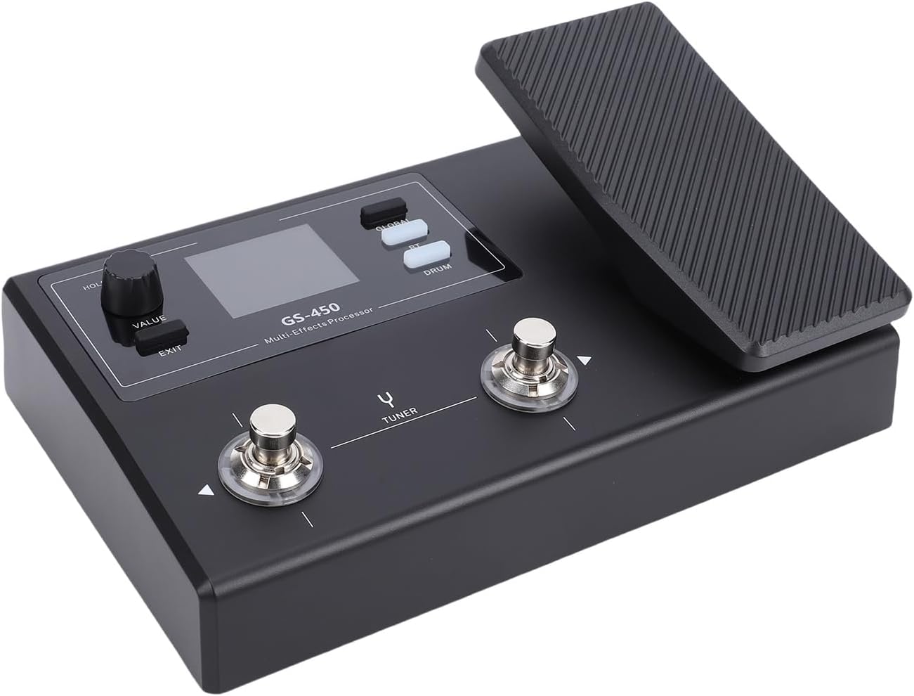 SUNGOOYUE Guitar Effects Pedal, Multi Effects Processor with 100 presets BT Drum Machine Tuner for Wireless Practice and Rhythm Practice