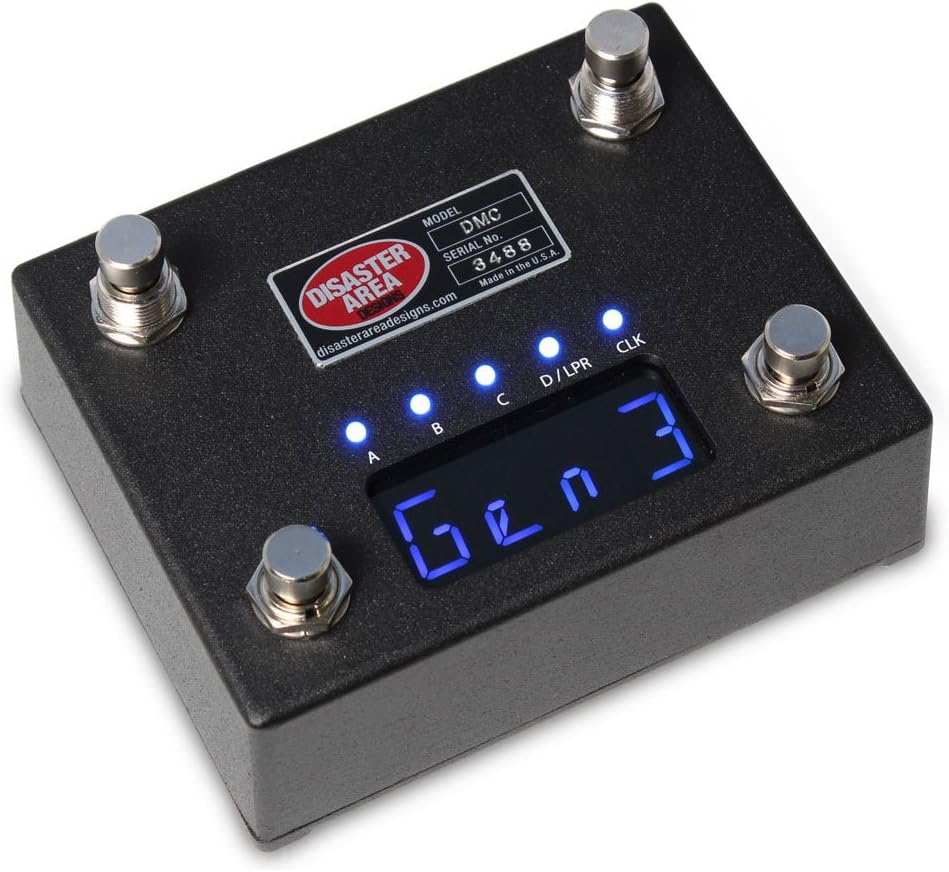 Disaster Area Designs DMC-4 Gen3: Black, USB MIDI Controller, Programmable, 25 Keys