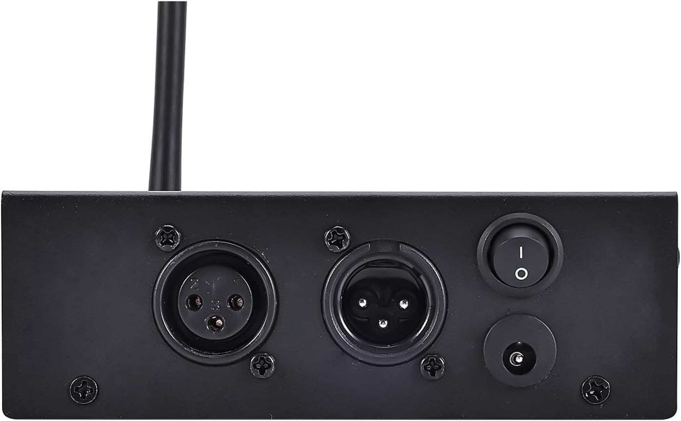 Lixada DMX512 Wireless Lighting Signal Amplifier XLR DMX Splitter Distributor Signal Decoder 8-channel Signal Output for KTV Lighting Bar Lighting Wedding Lighting