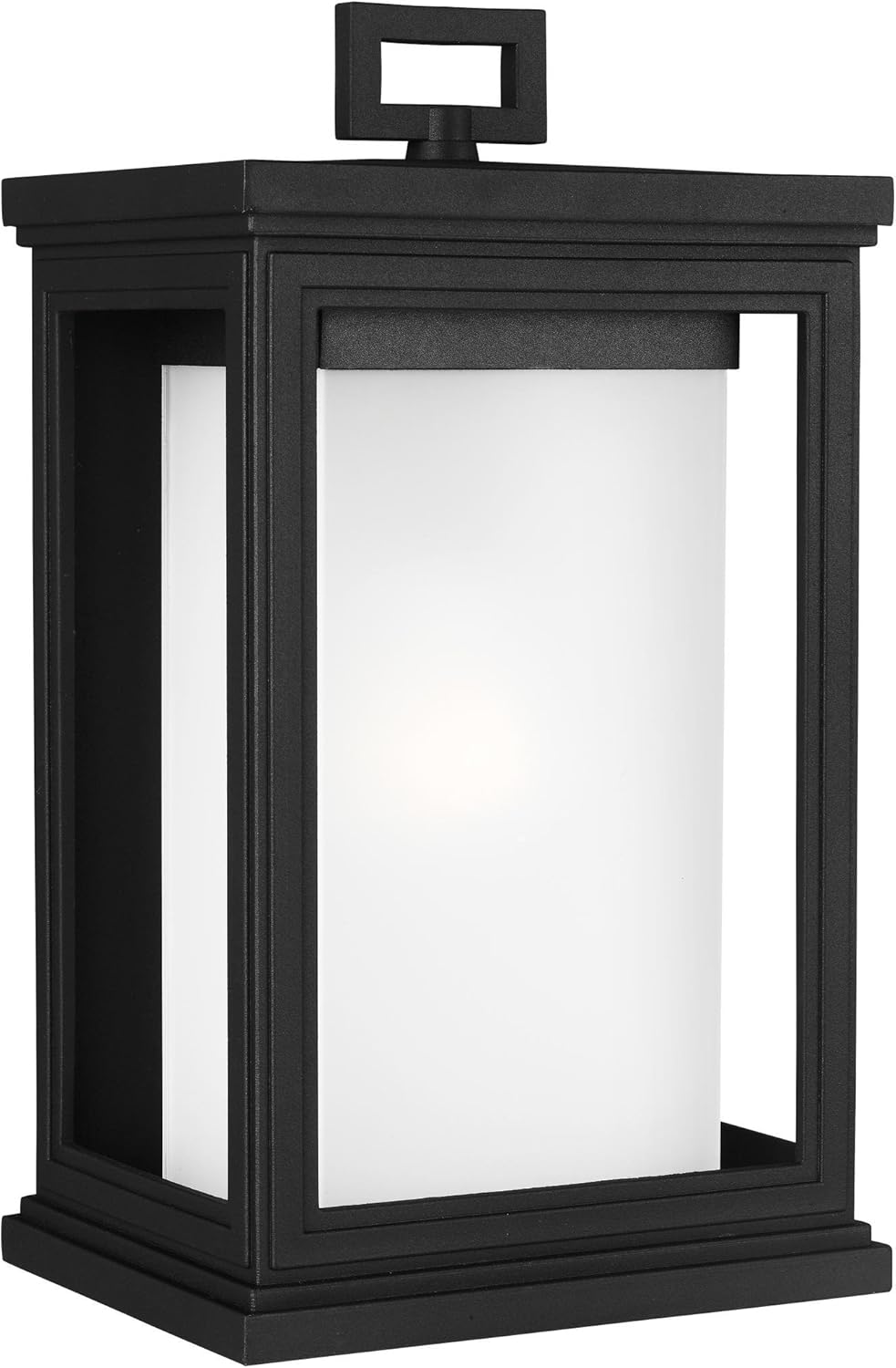 Feiss Lighting-Roscoe-Outdoor Wall Lantern in Transitional Style- 7.5 Inch Wide by 13.5 Inch High Made with StoneStrong
