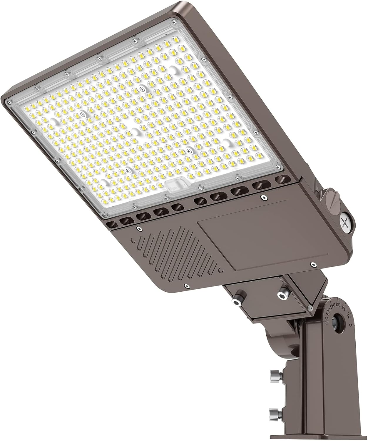 UL Listed LED Parking Lot Light 150W 120W 90W Adjustable with Photocell 22500LM Shoebox Pole Flood Lights Slip Fitter Mount 5000K IP65 Outdoor Street Court Commercial Lighting AC 100-277V