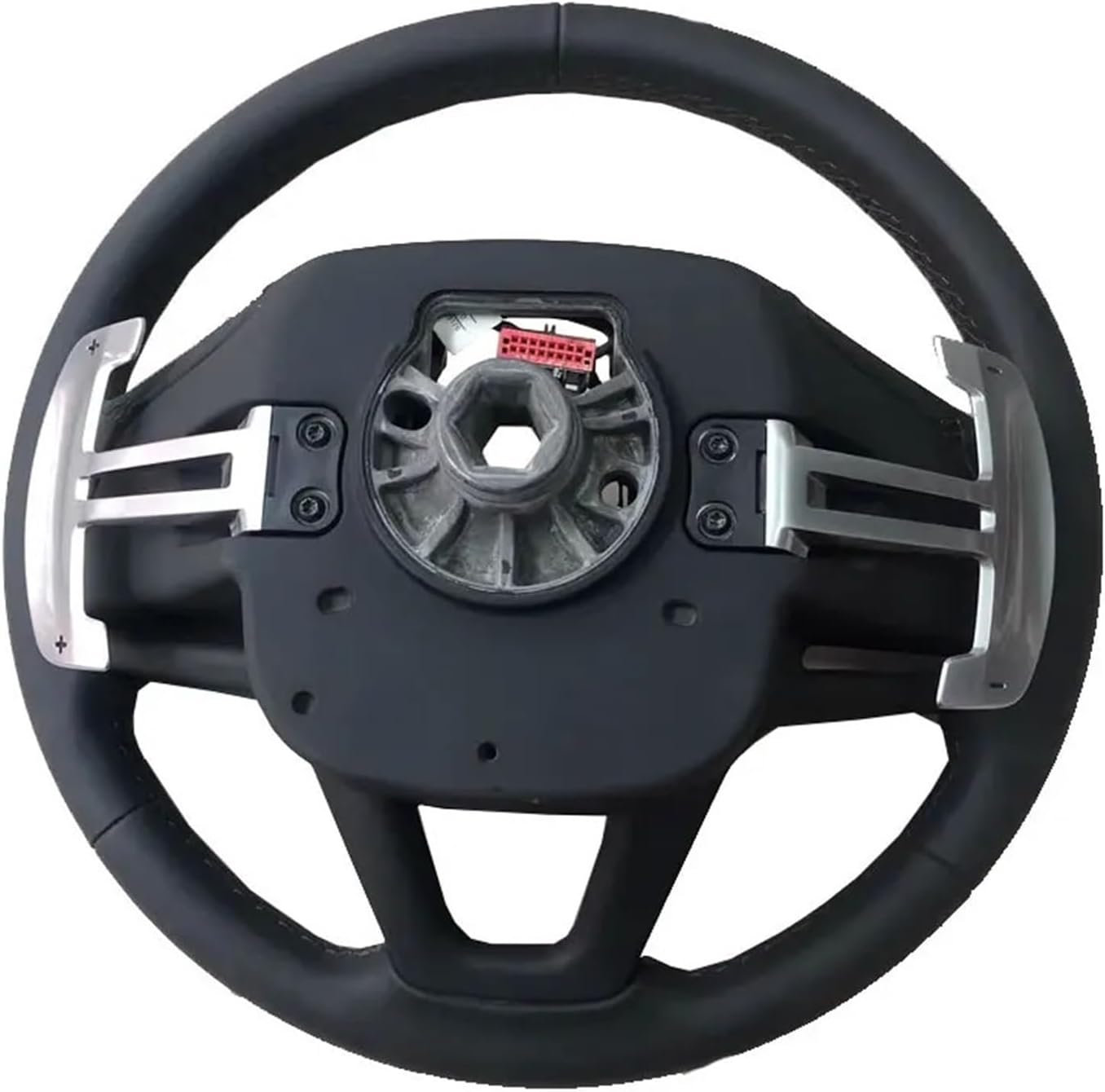 Car Nappa Leather Steering Wheel With Heating Compatible With Land Rover Range Rover Evoque Dynamic Modification Car Accessories(Other customizations)