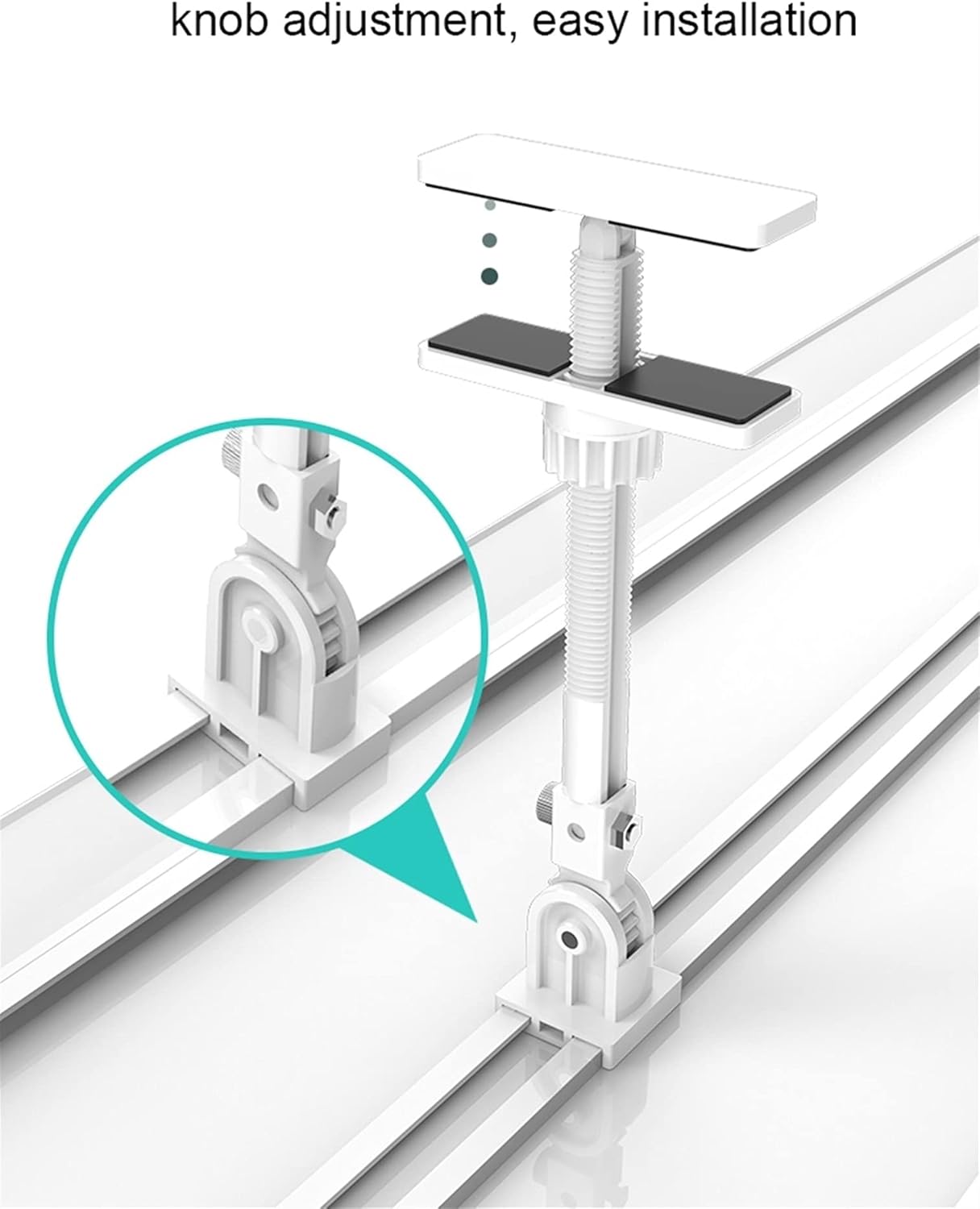 Air Deflector for Air Conditioner, Adjustable Air Deflector, Air Conditioning Vent Cover Windshield Cold Wind Baffle for Home Office, Central A/C Units, White