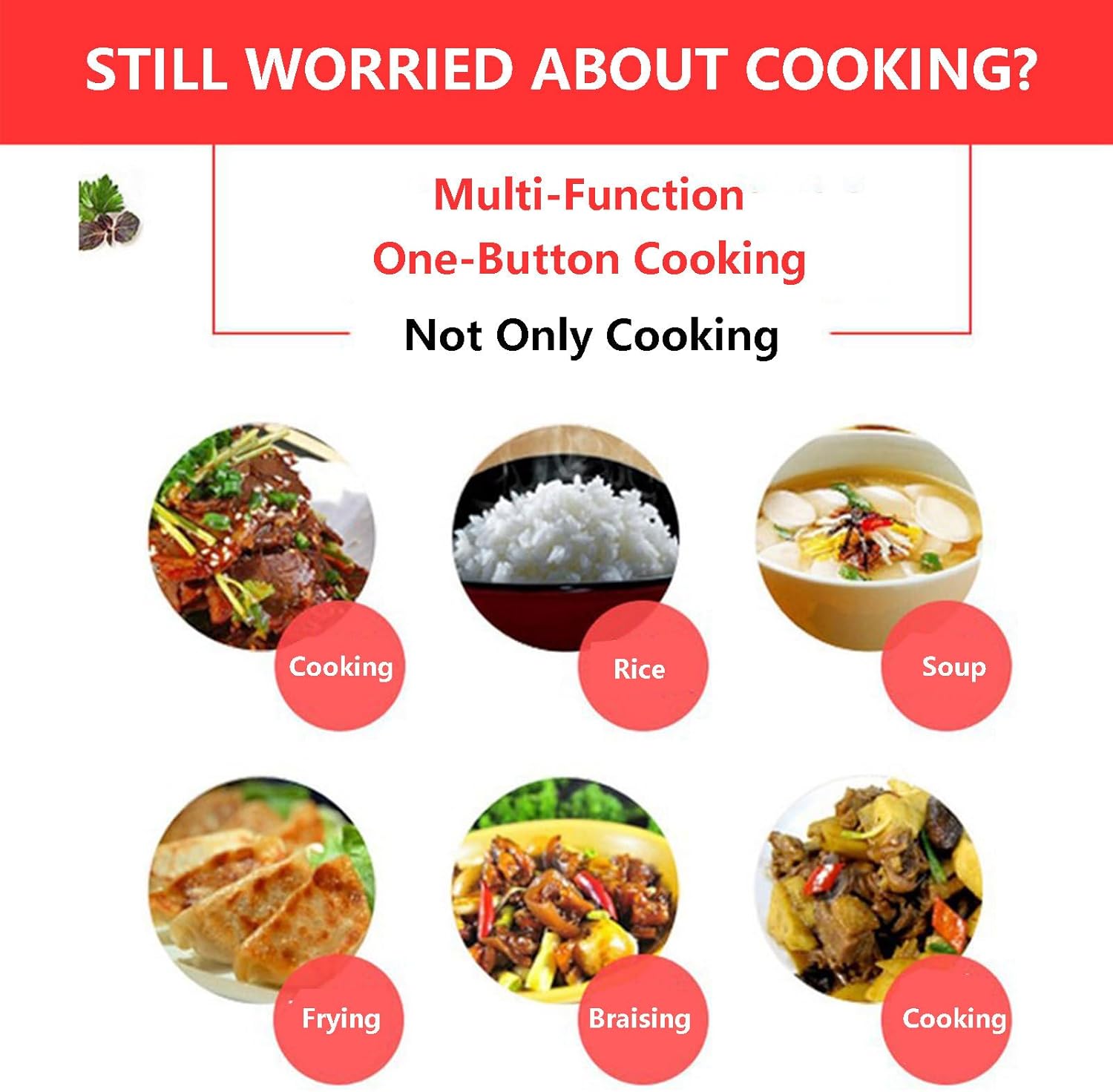 Automatic Cooking Machine, Food Steamer 360° Rotatable Stir Fry Robot, 6L Capacity Fried Rice Machine with LED Display & Detachable Top Cover for Commercial Home Use (with 2 Grater)