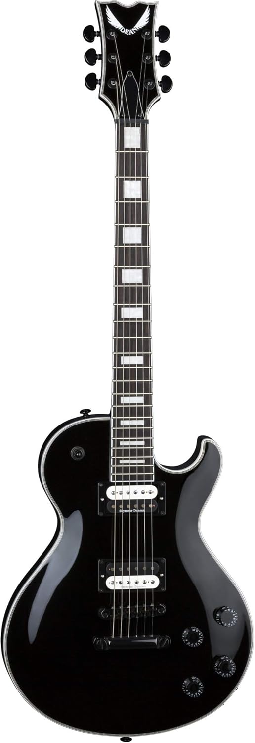 Dean Thoroughbred Select Electric Guitar, Classic Black