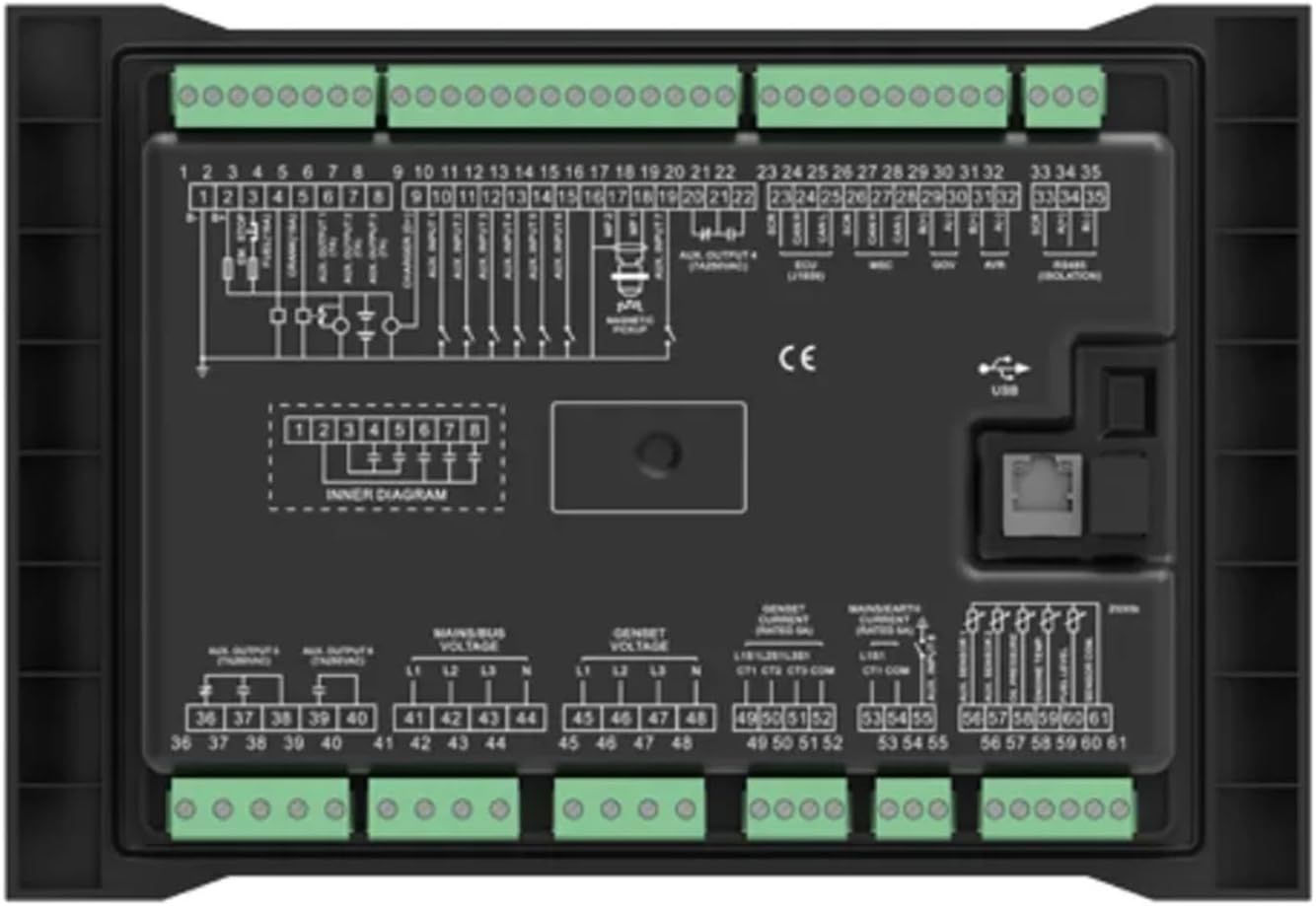 Generator Controller HGM9530 HGM9530N Redundant Parallel Genset Control Panel