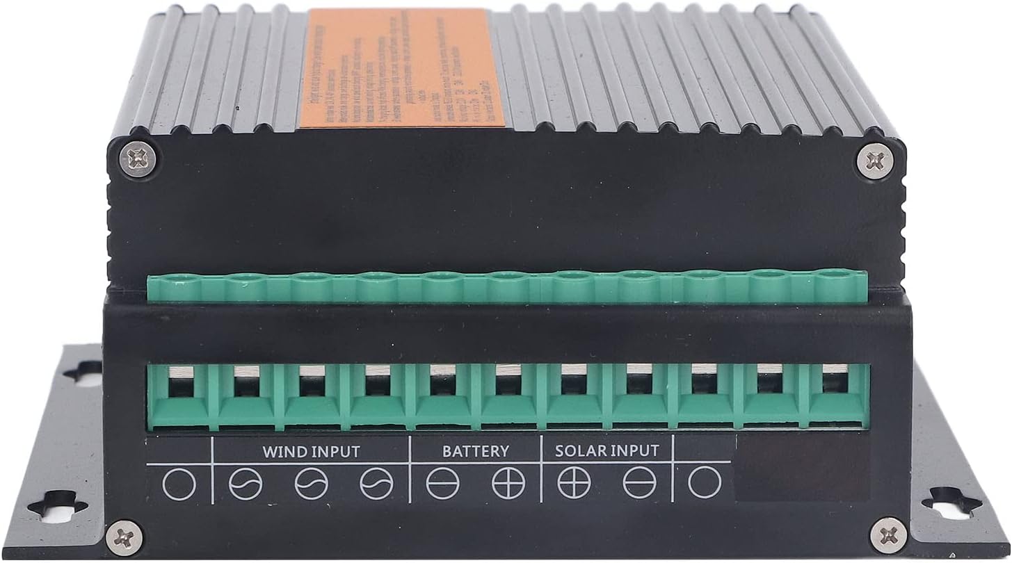 MPPT Boost Controller, 48V Wind Solar Controller 200W Photovoltaic Power and 600W Wind Power 3 Digit Digital Tube Display, Energy Controllers