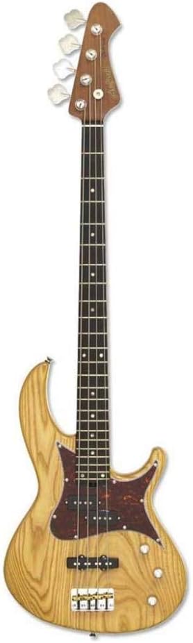 Aria Detroit Electric Bass Open Pore Natural