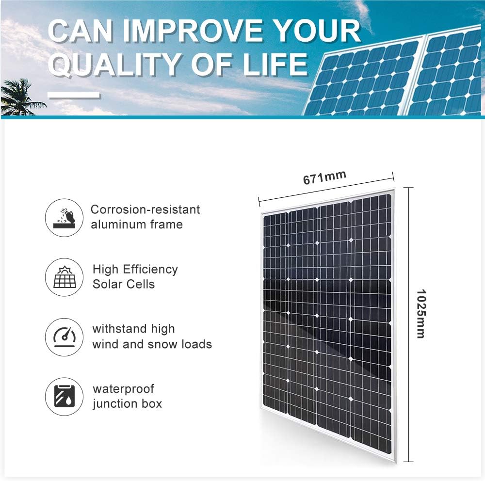 Giosolar 1120W Solar Wind Power Kit with 2000W Inverter: 400W Wind Turbine Generator + 6X 120W Solar Panel +MPPT Solar Controller +Wind Controller for Home/RV/Boat/Farm/Off-Grid Appliances