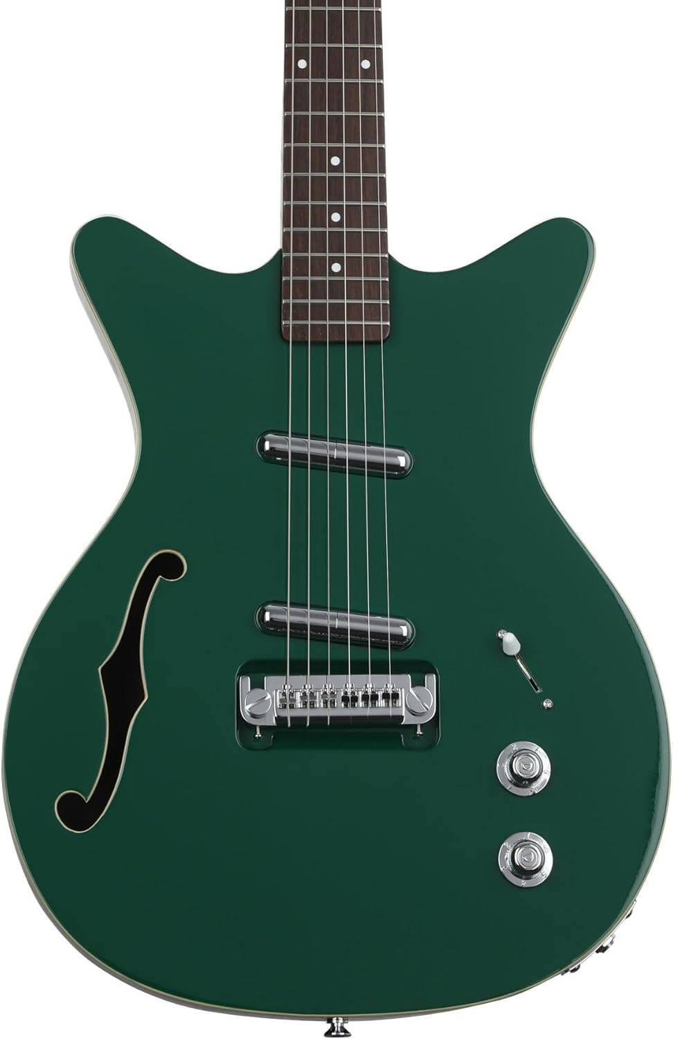 Danelectro Fifty Niner DC Semi-hollowbody Electric Guitar - Jade Top