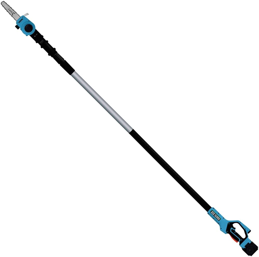 Zenport ES673 Cordless, Battery-powered, Telescopic Pole Chain Saw, 3.5 Meter (11.5 Feet) Max Length