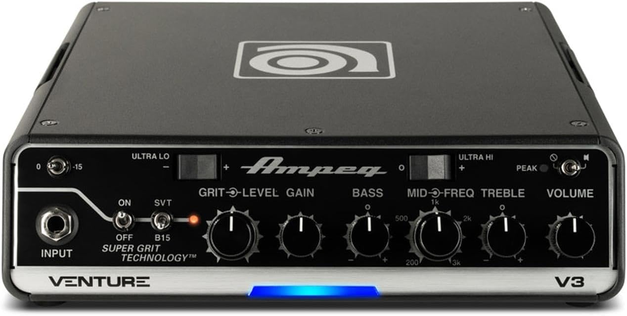 Ampeg Venture V3 Bass Guitar Head, 300 Watts