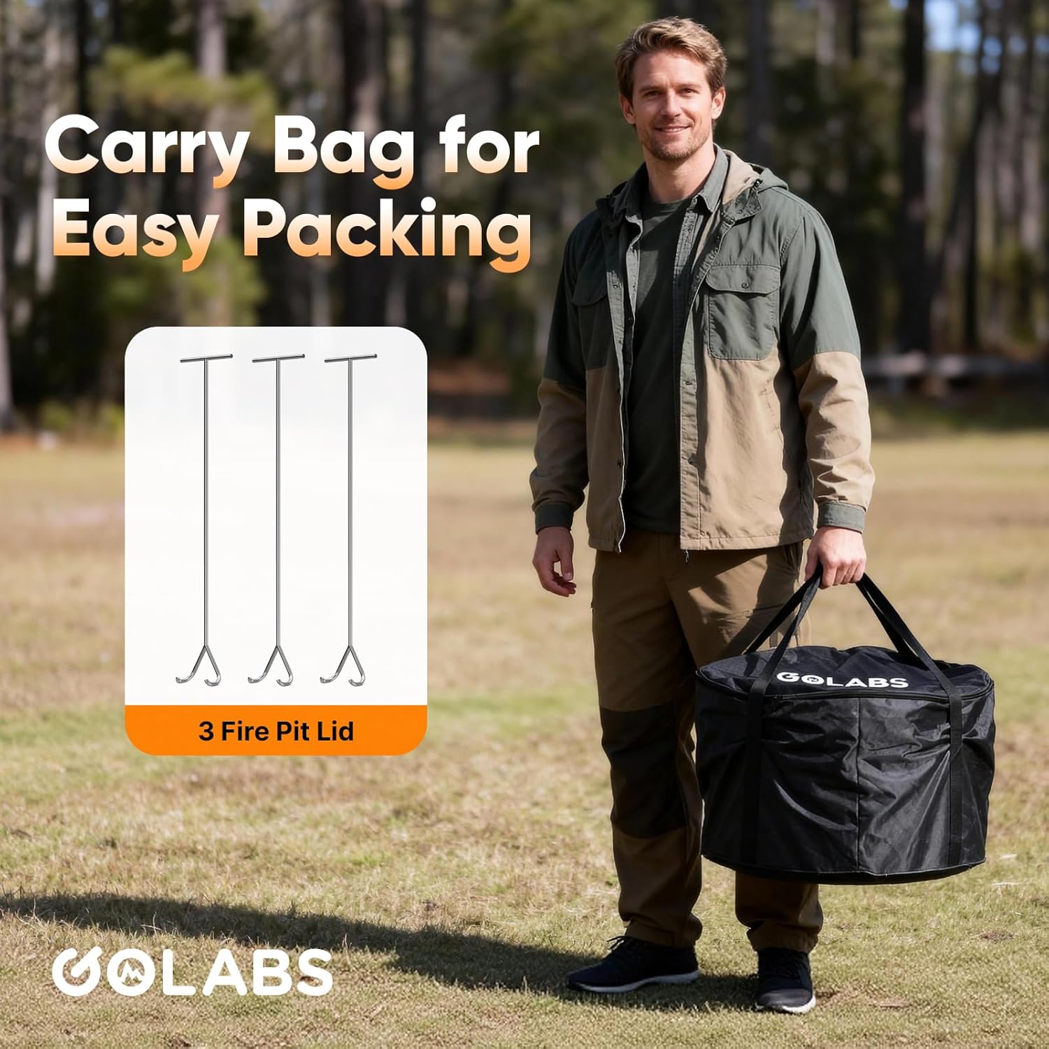 Golabs Smokeless Fire Pit 19.5