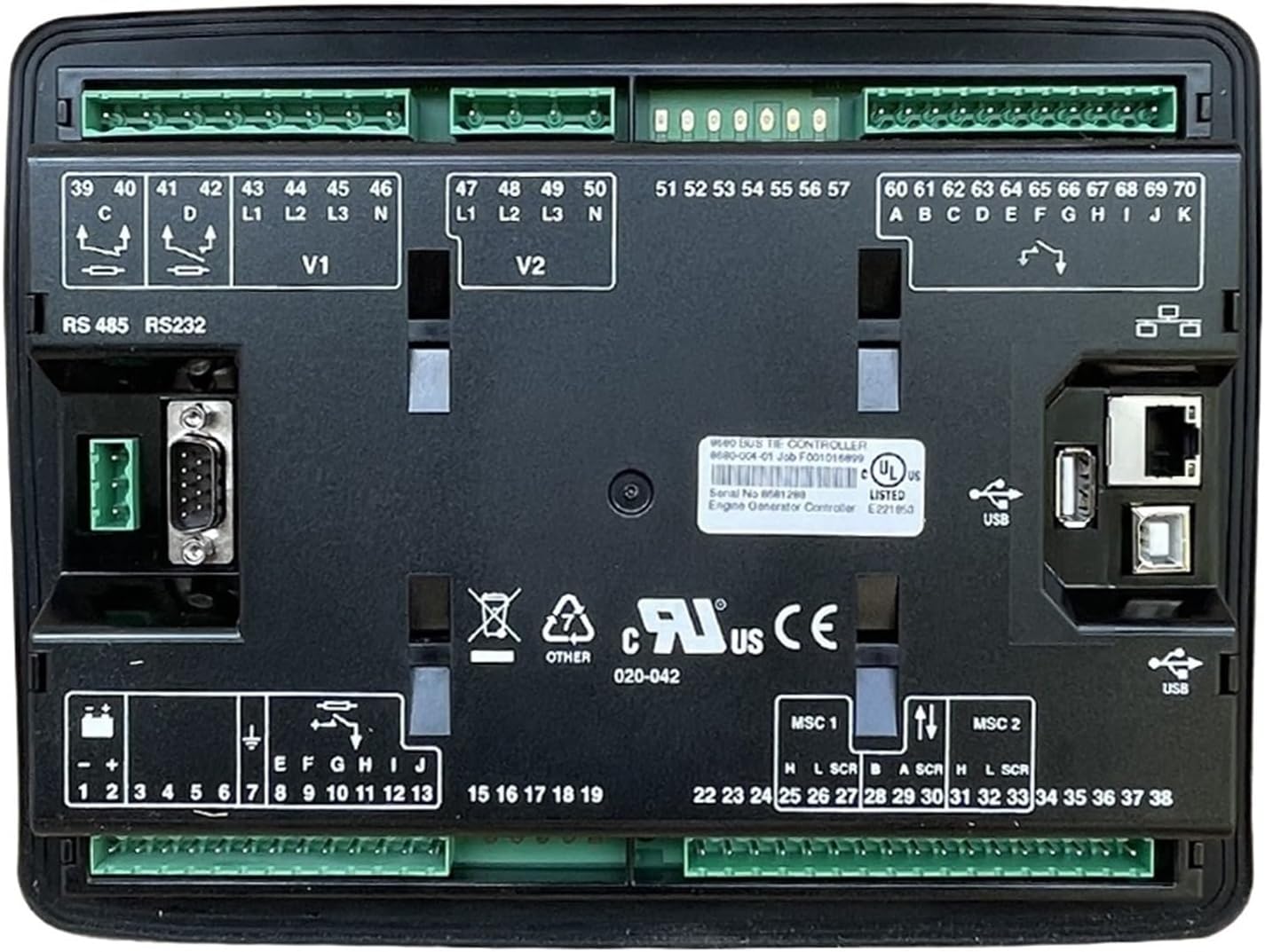 DSE8680 Synchronising Generator Bus Tie Control Module Diesel generator set controller