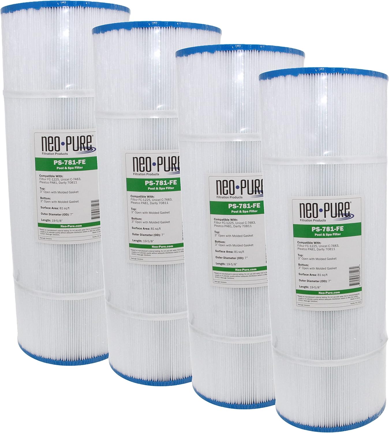 Neo-Pure PS-7105-AA Pool and Spa Filter 7