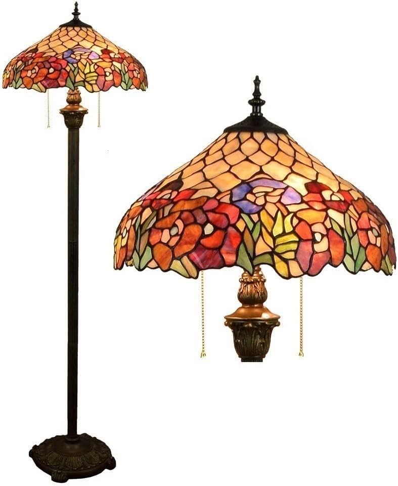 Tiffany-Style Floor Lamp Standlamp Tiffany-Style Floor Lamp 16-