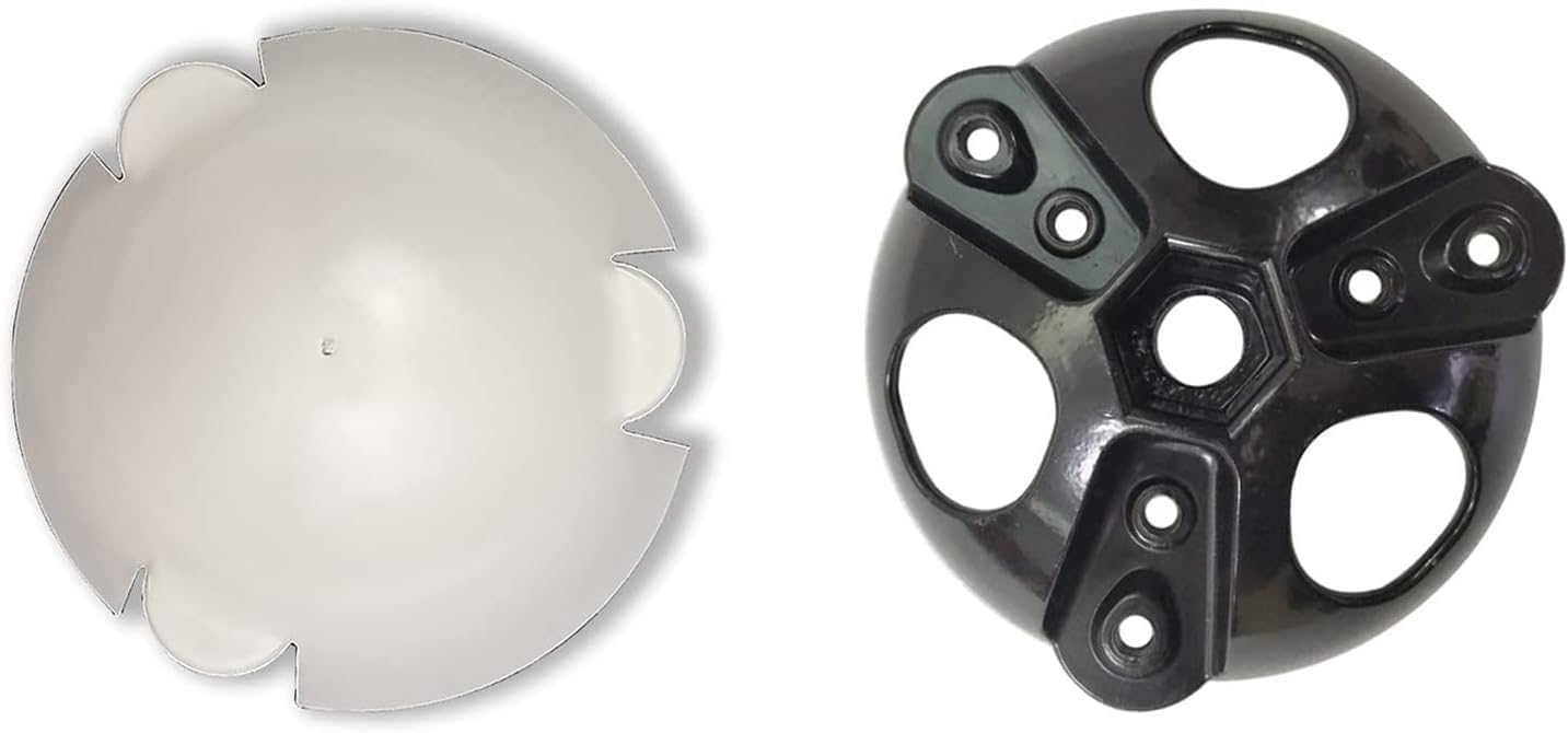 CAJUCA DIY 100W to 1000W Small DIY Wind Turbine Windmill Accessories Hub and Cover Kit for 3 Blade Horizontal Wind Turbine