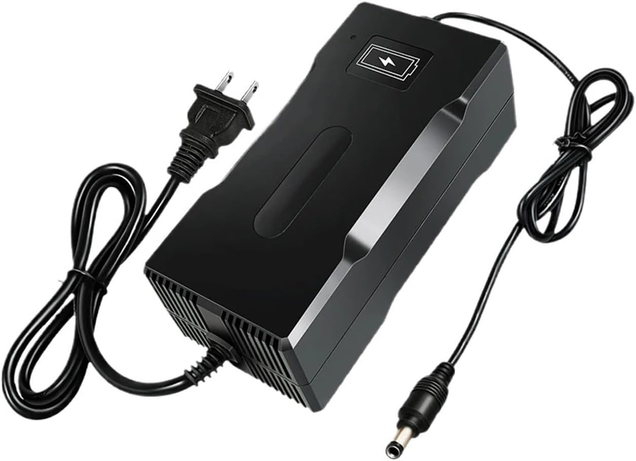 Lead-Acid Battery Charger 67.2V 3A Lithium batterys Charger 60V 16S Lithium batterys Power Adapter Intelligent Charging Power Tool Universal(Clip Plugs,U.K)