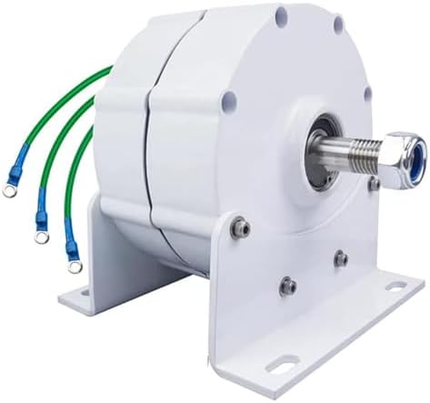 3000W Vertical Wind Turbine Generator Kit for 12V/24V/48V Systems - Ideal for Boats, Cabins, RVs, & Terraces – Complete with Controller for Maximum Energy Efficiency