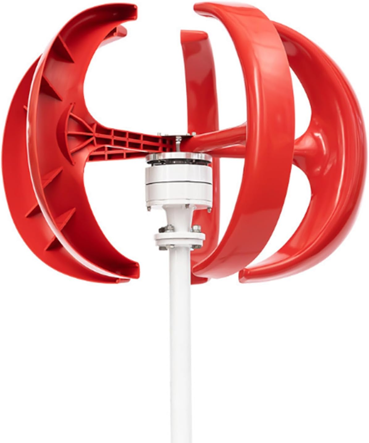 12V 24V 48V 5 Blades Wind Turbine Generator 5000W Lantern Vertical Axis Motor Kit for Home Hybrids Streetlight Use System