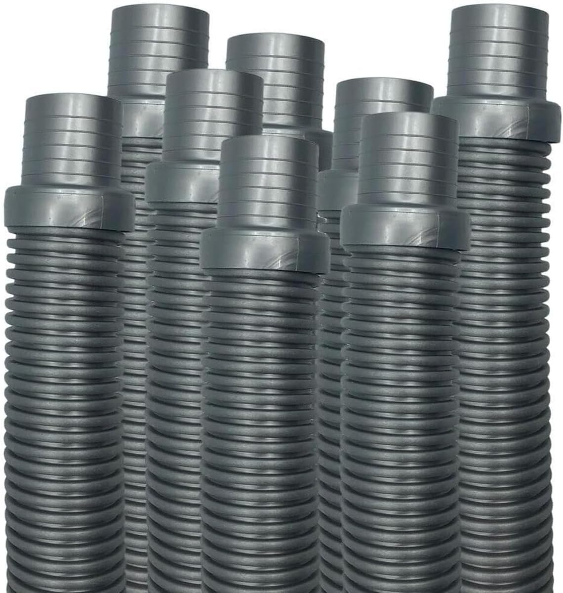 Hose Silver Replacement for Hayward Navigator Pool Vac Ultra Aquabug 1.5in x 4ft 8 pk