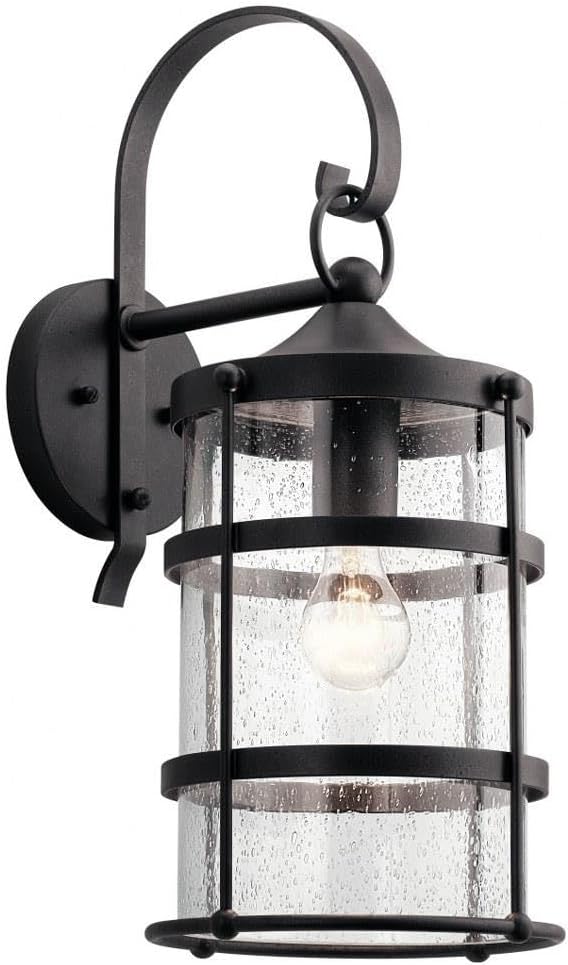 1 Light Large Outdoor Wall Lantern with Coastal Inspirations 21 inches Tall by 9 inches Wide Coastal Outdoor Wall Large 147-Bel-2748948