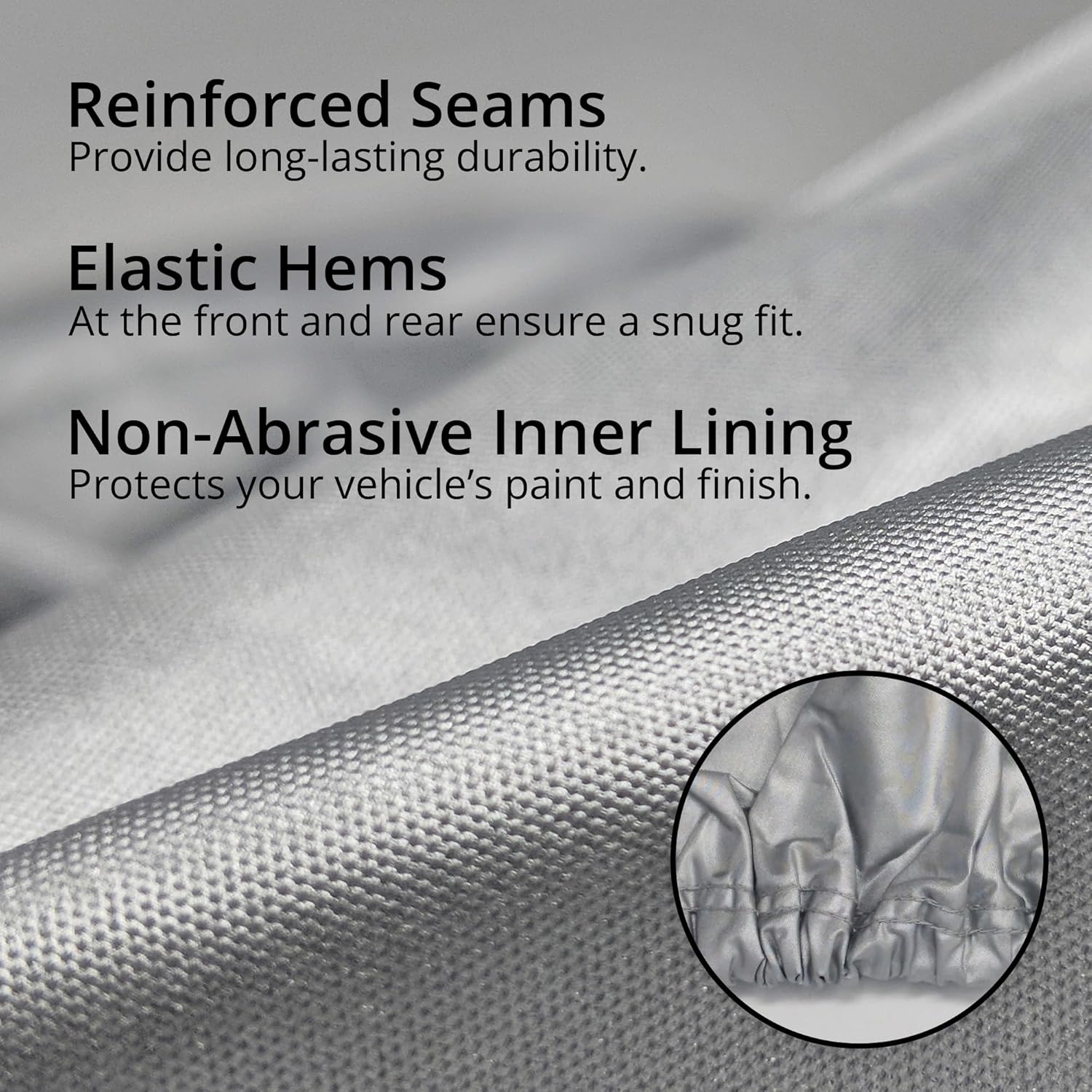 CarCovers Weatherproof SUV Cover & Warranty Compatible with Chevrolet 2015-2019 Tahoe - Outdoor Cover Theft Cable Lock SUV Accessories Better Than Waterproof