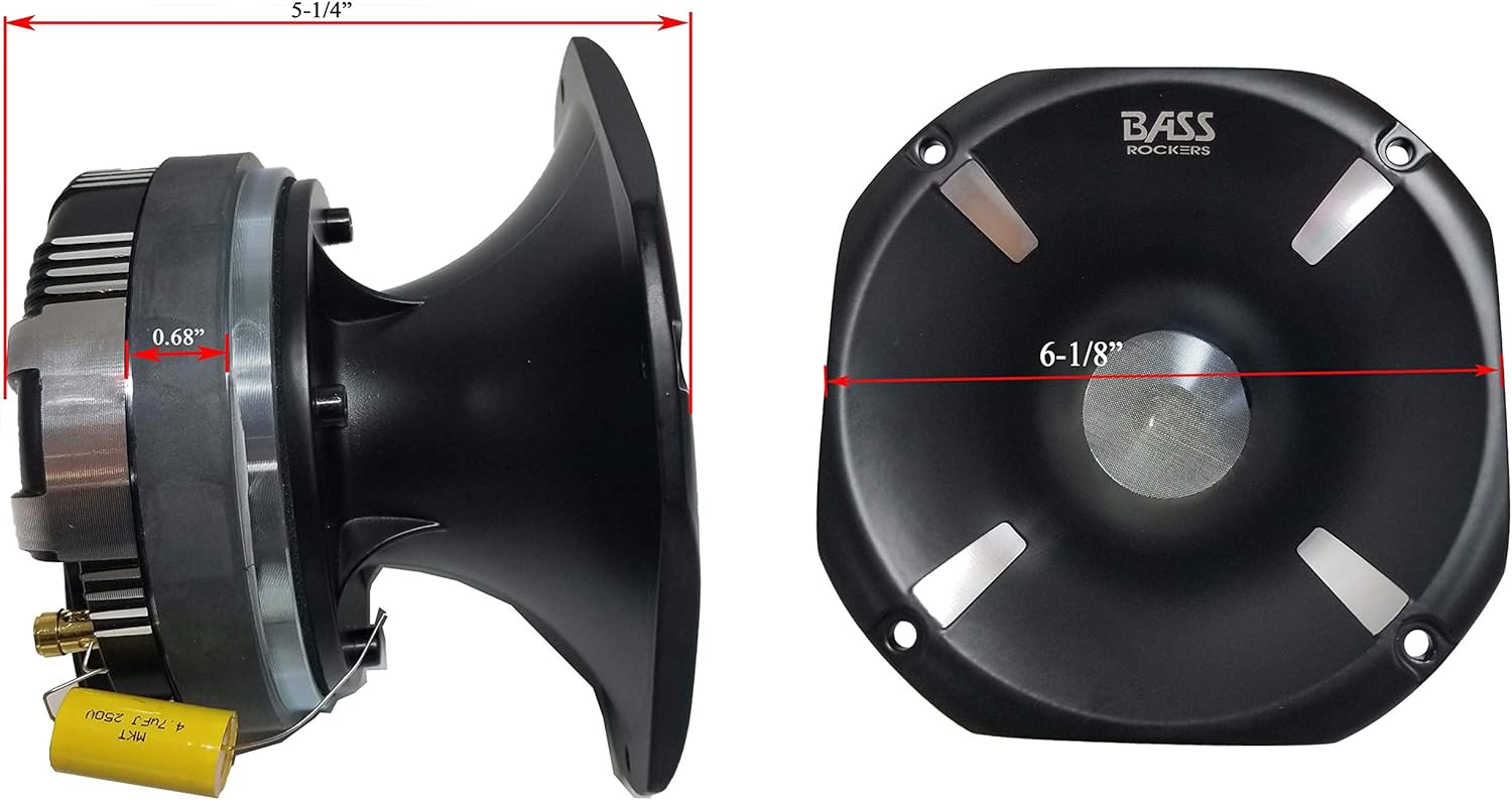 Bass Rockers Titanium Driver with 2