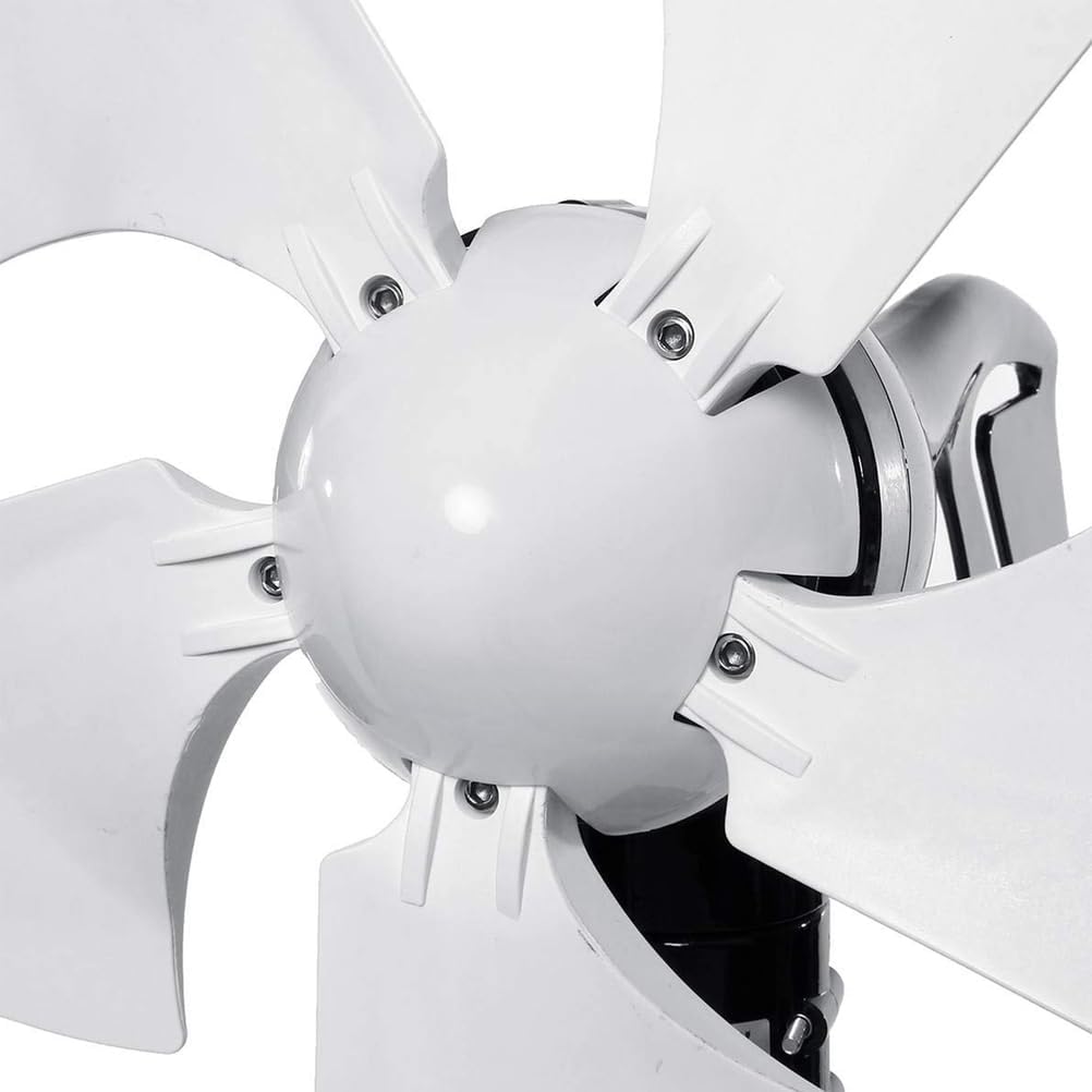 Low Noise Horizontal Wind Turbine Generator Set,2500W High Power Home Wind Turbine Kit 12V 24V 48V 220V with MPPT Controller (White- 5 Blades)