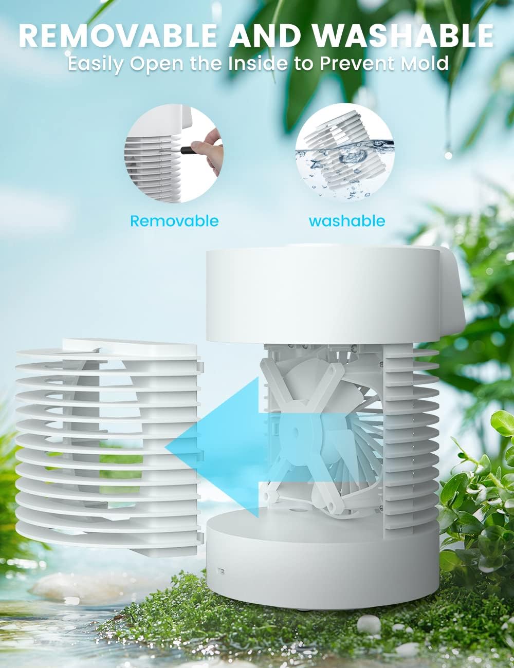 Mini Portable Air Conditioner, 9