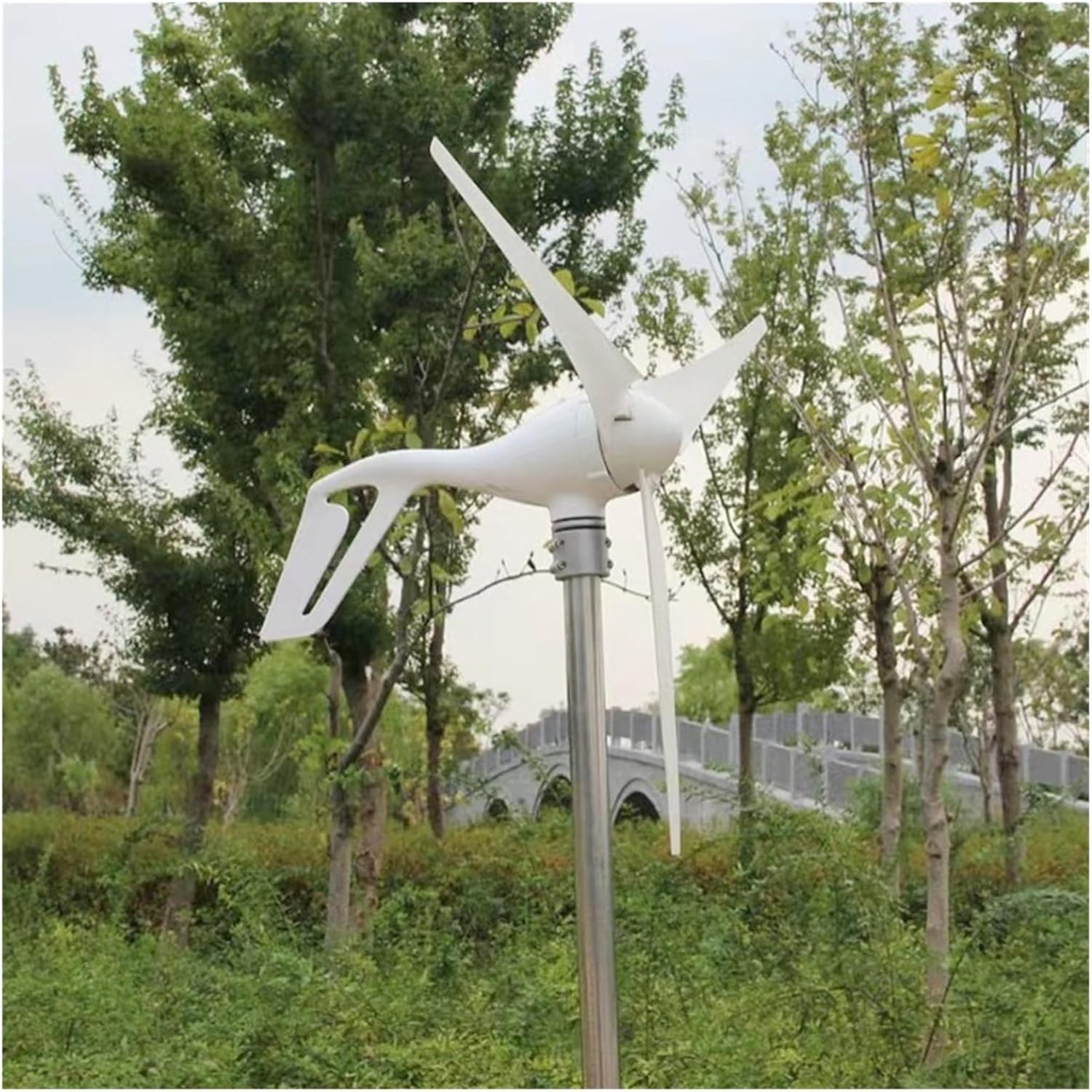 Wind Generator, S3 Wind Generator 24V Permanent Magnet Wind Solar Hybrid System for Street Light Home Landscape Power,for Home Boat Marine(300w)