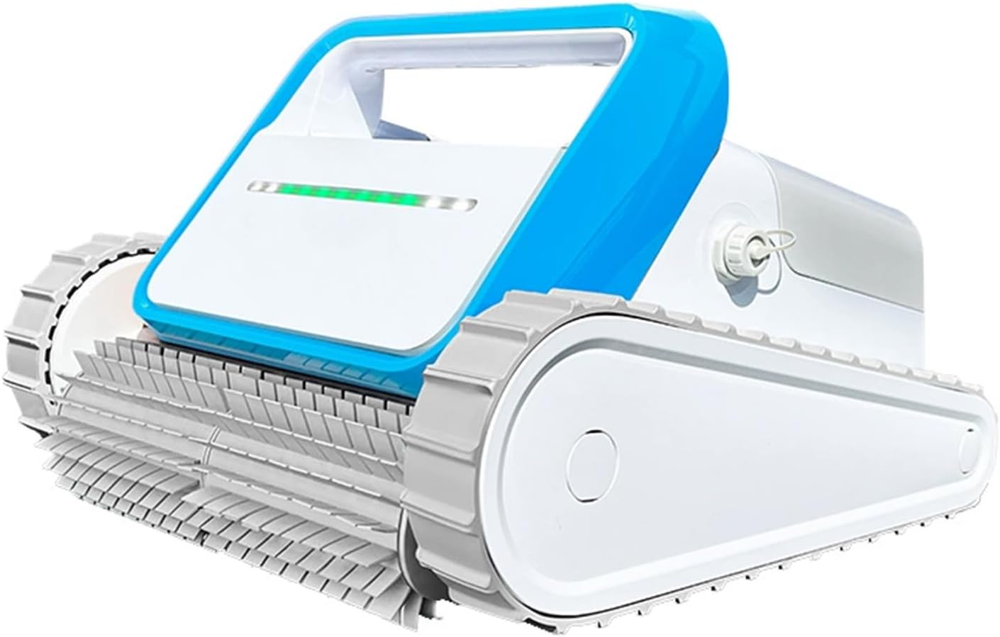 Automatic Pool Cleaner,Pool Cleaning Robot with Wall Climbing,Cordless Robotic Pool Vacuum,Suitable for Walls and Floors of 2690 Square Feet Pool(Color:Blue)