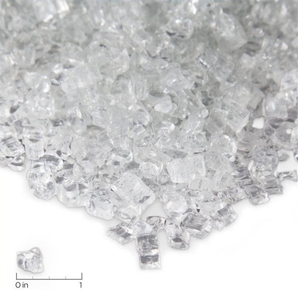 Home Square 2-Piece Set with Square Propane Fire Table and Fire Glass