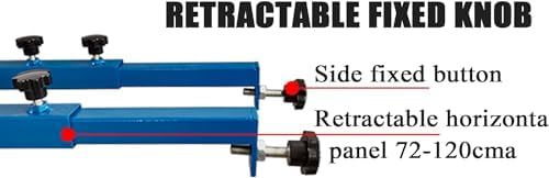 IBC Air Agitator, 1/2HP Pneumatic Tank Mixer Machine, 1000L Paint Stirring Machine, Mixing Rod Length 880MM, Impeller Diameter 250mm, for Ink Dissolver Agitator