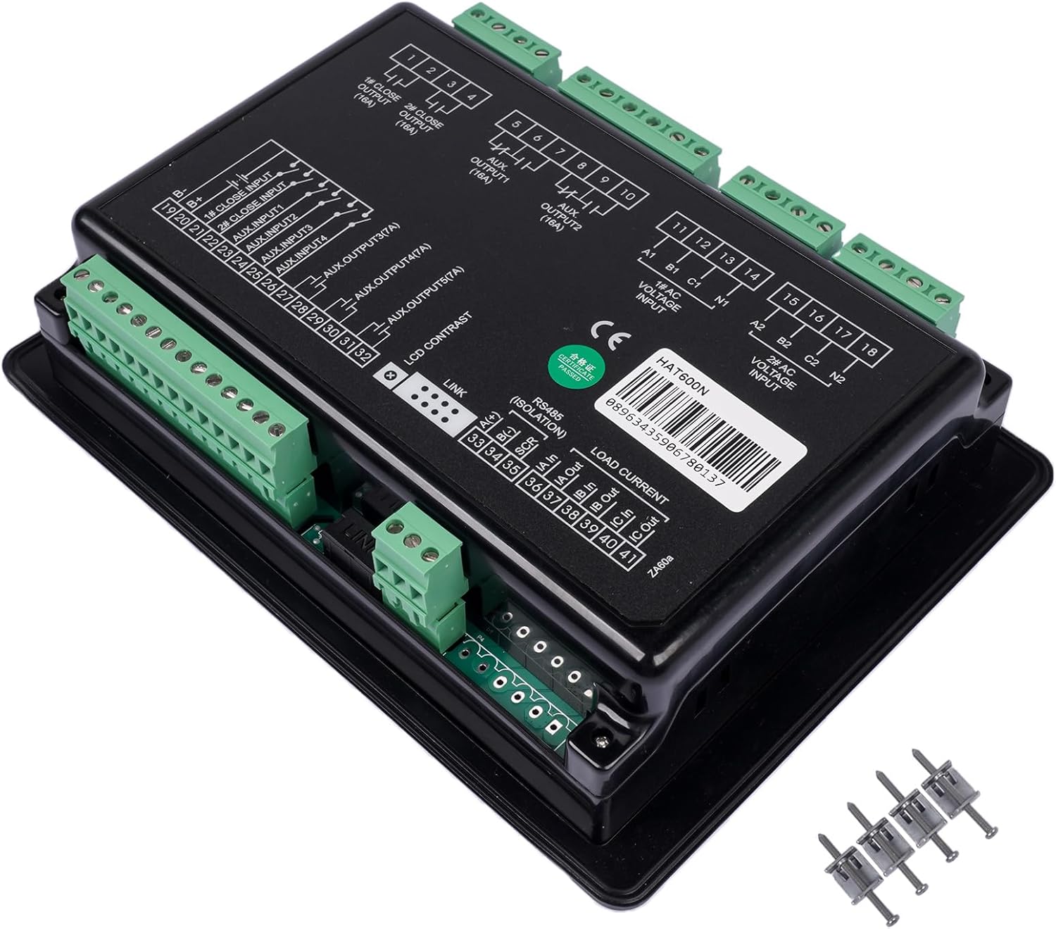 Gensets ATS Controller HAT600N Replacement for Smartgen Generator Control Module Panel