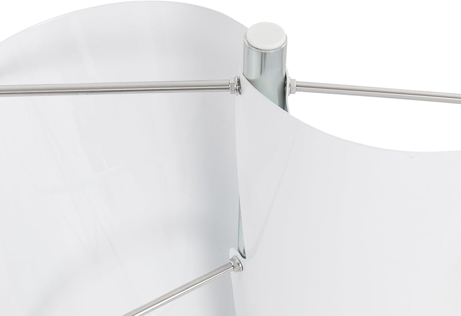 500W 12V Wind Turbine Vertical Axis Generator with Controller Wind Turbine Wind Turbine Power Generation for Home White