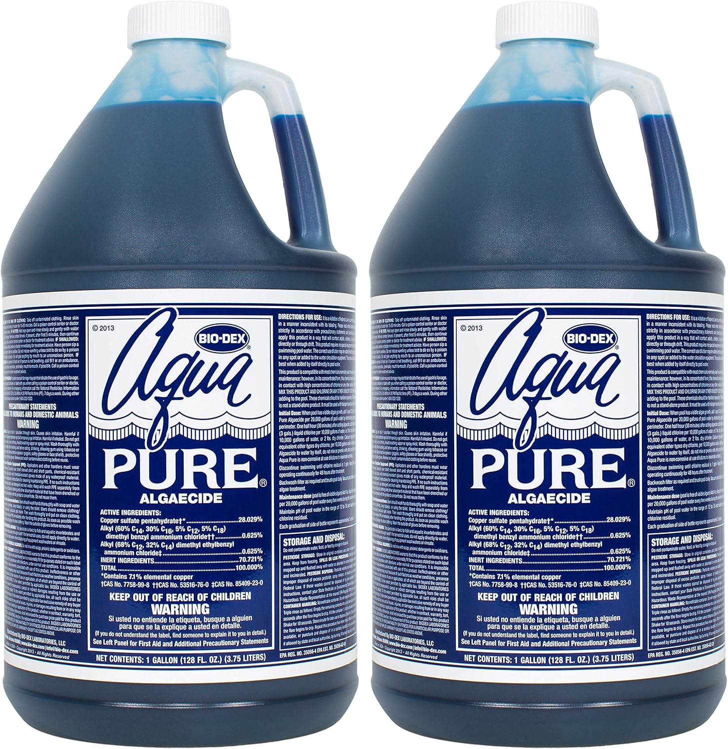 Bio-Dex Aqua Pure (1 gal) (2 Pack)