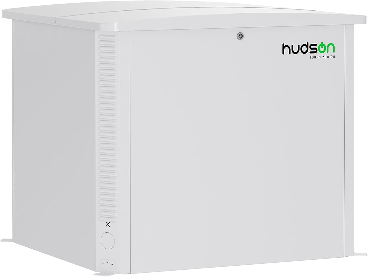 Generator Box, Hudson SD Aluminum Generator Quiet Box Interior Space: 39.4”x32”x31.7”, Air-Cooled Generator Cover with Powerful Fan, for Most Heavy Duty and Portable Generators, White
