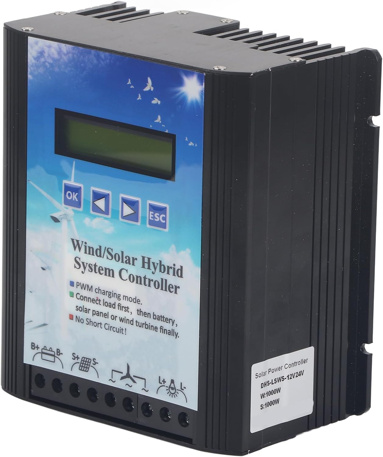 Wind Solar Hybrid Controller Efficiently Controls Wind Turbines and Solar Modules for Off Grid Systems
