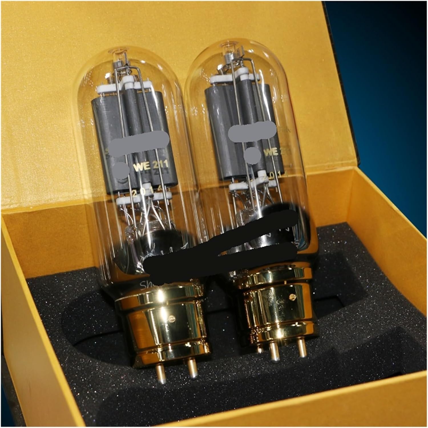 WE211 211 Tube Audio Tube Replaces A211 KR211 211T 211DG 211 Tube Amplifier Precision Matching(2 pcs)